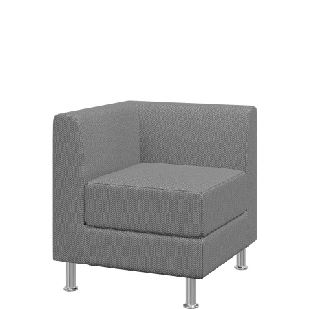 Диван Домино. Модуль угловой. (Модуль угловой sweet_grey)