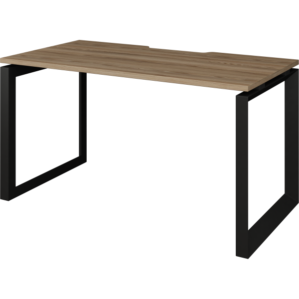 Стол на металлокаркасе Аргентум-МП НТМП.О-140 1400x730x750 (Дуб сафари/Антрацит)