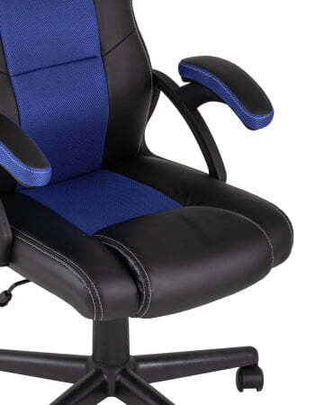 Кресло игровое TopChairs Concorde синее (Геймерское кресло Concorde синий)