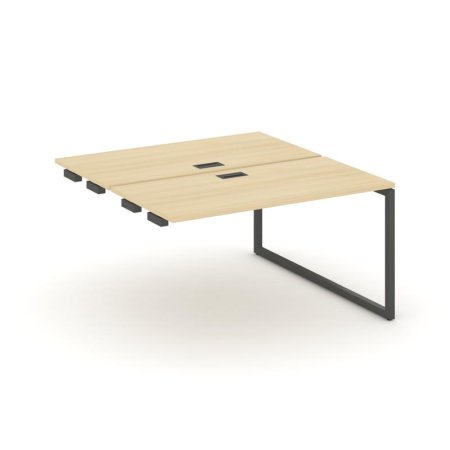 Стол-приставка к опорным элементам SN-4O.DPRS-014 (1580х1432х750) (Акация Лорка/Металл Антрацит)