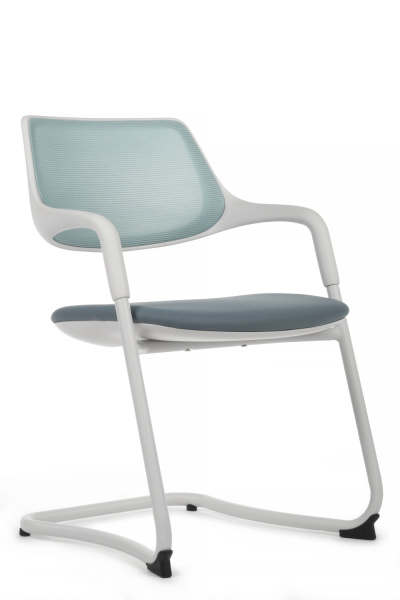 Стул офисный Scroll SF HY-813B Голубой | Серый (Голубой | Серый)