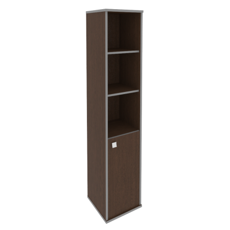 Шкаф высокий узкий, правый Style Л.СУ-1.1Пр 412x410x1980 (Венге Цаво)