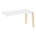 Стол-приставка к опорным элементам на деревянных опорах Onix Wood OW.SPR-3.7 1380x720x750 (Тиквуд Светлый/Дуб Темный)