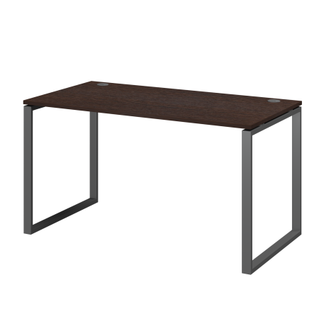 Стол на металлокаркасе Арго-М АМ.О-004 1600x730x760 (Дуб венге/Антрацит)