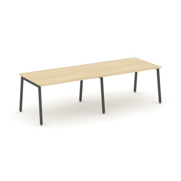 Стол переговорный SN-4A.SPRG-013.3 (2760х980х750) (Акация Лорка/Металл Антрацит)