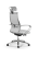 Кресло для руководителя Метта Samurai L2-11K - Infinity /Kc06/Wm06/K2cL/H2cL-3D(M26.B32.G25.W03) (Белый)