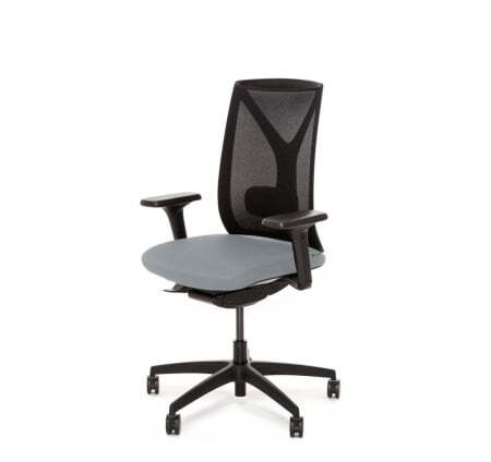 DION M Кресло синх. опоры пластик (Серый | Черный)