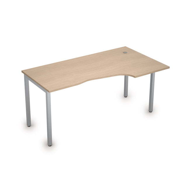Стол письменный на металлокаркасе прав Стиль 2М.121 1600x900x750 (ДубСерый)