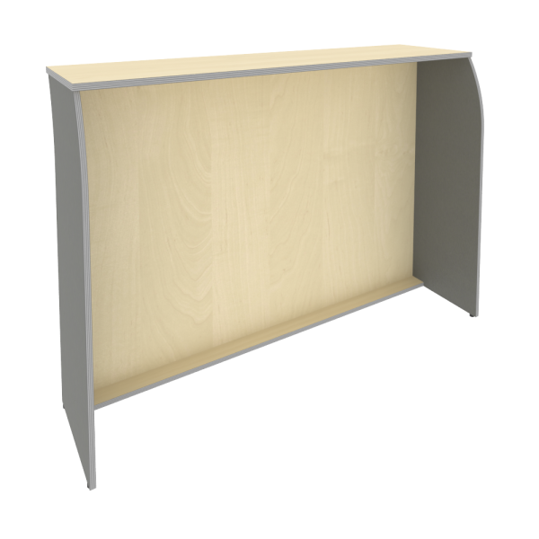 Стойка прямая 1600 Riva А.РС-4 1644x506x1150 (Клен-Металлик)