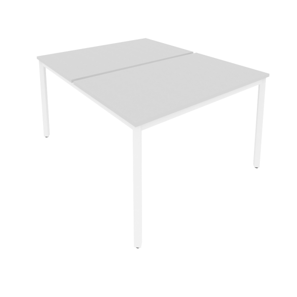 Рабочая станция на металлокаркасе Slim С.СП-4.3 1180x1475x750 (Серый/Белый металл)