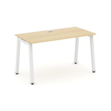 Стол письменный SN-5A.SP-012 (1180х700х750) (Акация Лорка/Металл Белый)