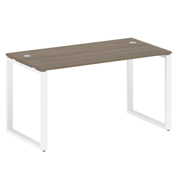 Стол письменный Metal System Style БО.СП-3 1400x720x750 (Вяз/Белый металл)