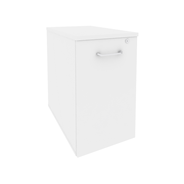 Тумба низкая выдвижная приставная/опорная Onix O.VTPO-1.7 432x720x750 (Белый Бриллиант)