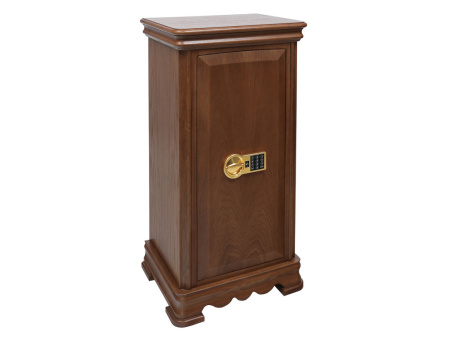 Взломостойкий сейф в дереве VALBERG КАРАТ-90T EL Д (Коричневый)