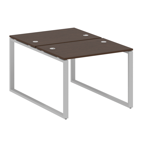 Рабочая станция Metal System Style БО.РАС-СП-2.1 1000x1475x750 (Венге Цаво/Серый металл)