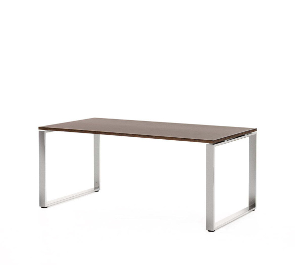 EXE Стол для руководителя 180 (Орех/Хром металл)