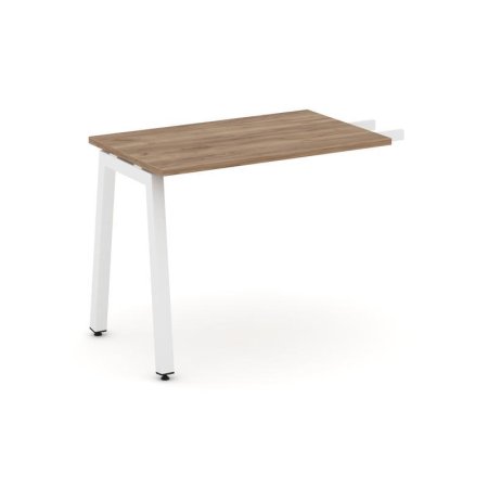 Брифинг-приставка SN-5A.BR-001 (580х600х750) (Дуб Табак/Металл Белый)