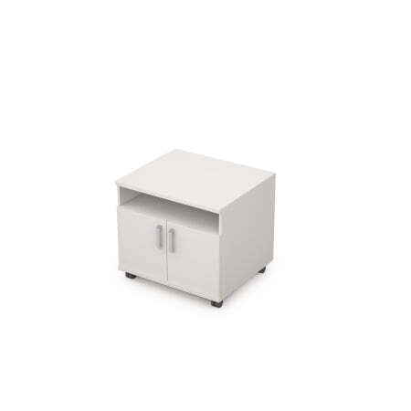 6Т.005 Тумба для оргтехники (800x600x630) (Белый)