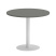 Стол круглый VR.SP-5-90.1 900x900x750 (Серый/Белый Металл)