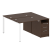 Рабочая станция с опорной тумбой Metal System Style БП.РС-СТП-2.1 1412x1475x750 (Дуб Наварра/Серый металл)