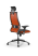 Кресло для руководителя Метта Sit 10 B2-160D - X2+Extra /Km39/Wm12/D02P/H3mL-2D(M09.B11.G19.W02) (Черный | Оранжевый)