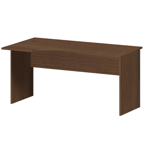 Стол эргономичный левый Арго А-202.ЛВ 1600x900x760 (Орех)