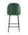 Стул полубарный Марсель велюр зеленый (Стул полубарный Марсель зеленый)