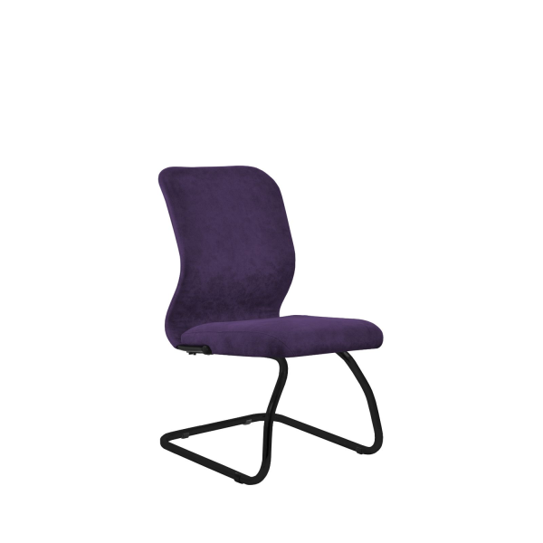 Кресло для руководителя Метта SU-Mr-4(Vivaldi)/подл.000/осн.008 (Сиреневый)