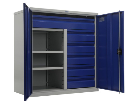 Шкаф инструментальный ТС 1095-100215 (Серый/Синий)