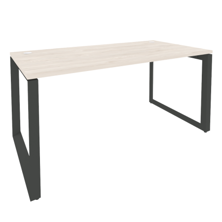 Стол рабочий на О-образном м/к Onix O.MO-SP-4.8 1580x800x750 (Денвер Светлый/Черный металл)