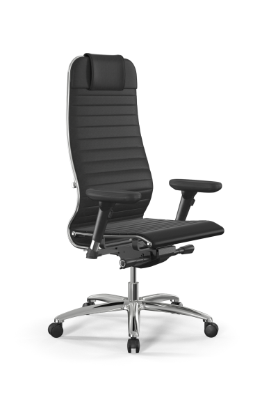 Кресло для руководителя Метта Samurai L1-3D - Infinity /Uc02/Nc02/D13P(M26.B31.G20.W03) (Черный)