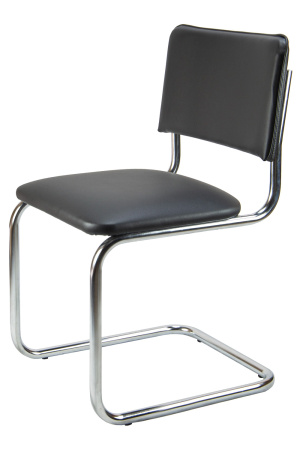 Стул офисный Сильвия 02S Черный (Черный)