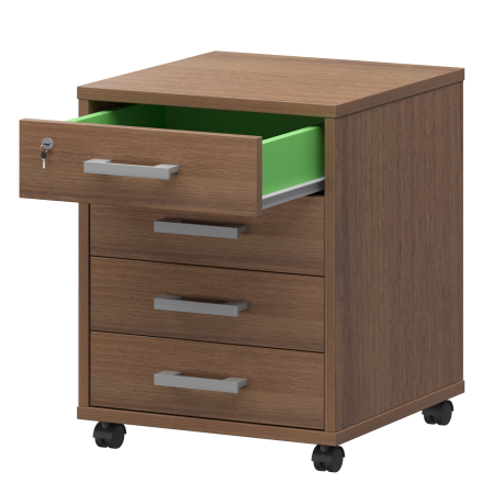 Тумба подкатная Арго АТЛ-04 440x450x600 (Орех)