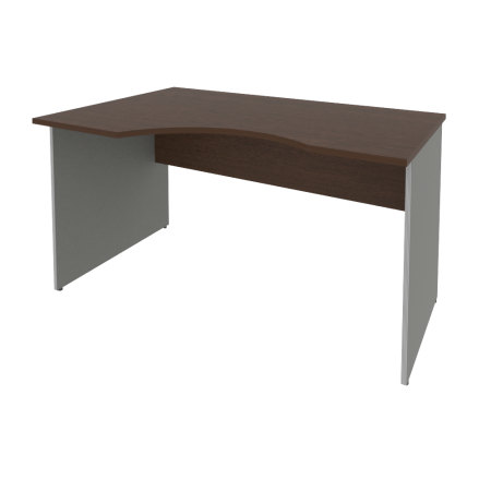 Стол криволинейный Riva А.СА-2 Л 1400x900x750 (Венге-Металлик)