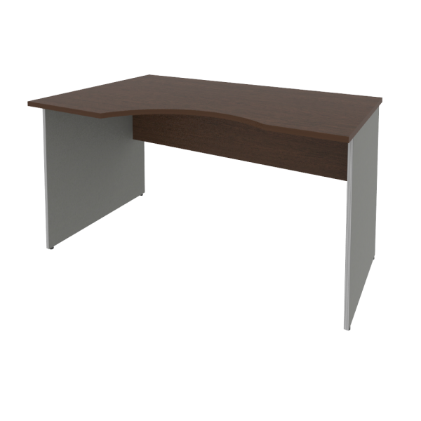 Стол криволинейный Riva А.СА-2 Л 1400x900x750 (Венге-Металлик)
