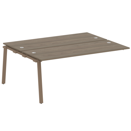 Проходной наборный элемент рабочей станции Metal System Style БА.ПРС-СП-2.5 1800x1475x750 (Вяз/Мокко металл)