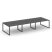 Рабочая станция 2-х сторонняя SN-6O.DRS-062 (3540х1232х750) (Тиквуд Светлый/Металл Антрацит)