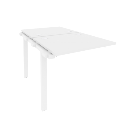 Наборный элемент рабочей станции на м/к Onix O.M-2.NRS-0.7 780x1475x750 (Белый Бриллиант/Белый Металл)