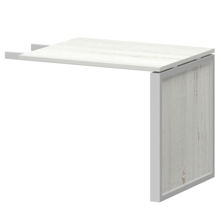 Конференц-приставка Аргентум-М НТМ-709 900x730x750 (Сосна винтер/Металлик)