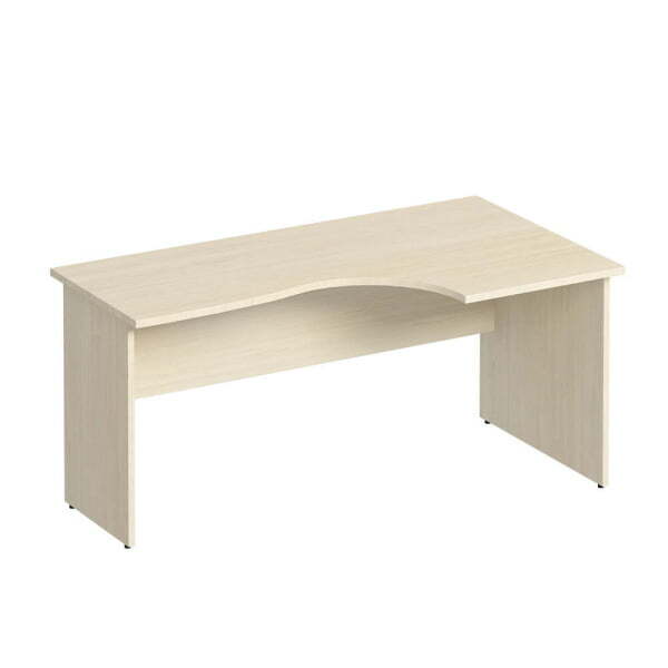Стол эргономичный правый Комфорт К 123 1600x900x750 (Дуб шамони светлый)