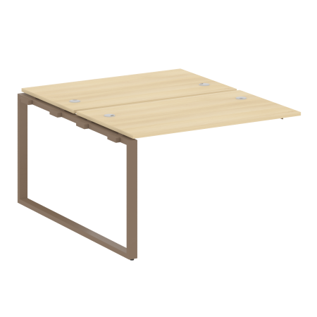 Проходной наборный элемент рабочей станции Metal System Style БО.ПРС-СП-2.2 1200x1475x750 (Акация/Мокко металл)