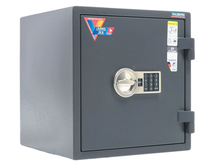 Взломостойкий сейф VALBERG КВАРЦИТ 46 EL (Графит)