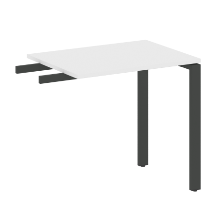 Приставной элемент БП.ПР-2 800x600x750 (Белый/Антрацит металл)