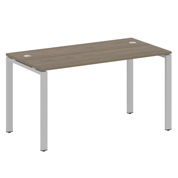Стол письменный Metal System Style БП.СП-3 1400x720x750 (Вяз/Серый металл)
