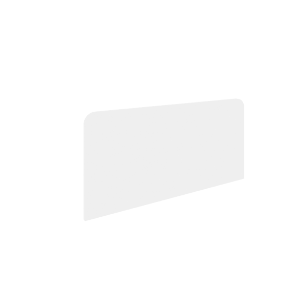 Экран для столов  С.СП-3, С-СП-3.1, С-СП-3.2, С-СП-3.3 Slim С.ЭКР-3 890x435x18 (Белый)