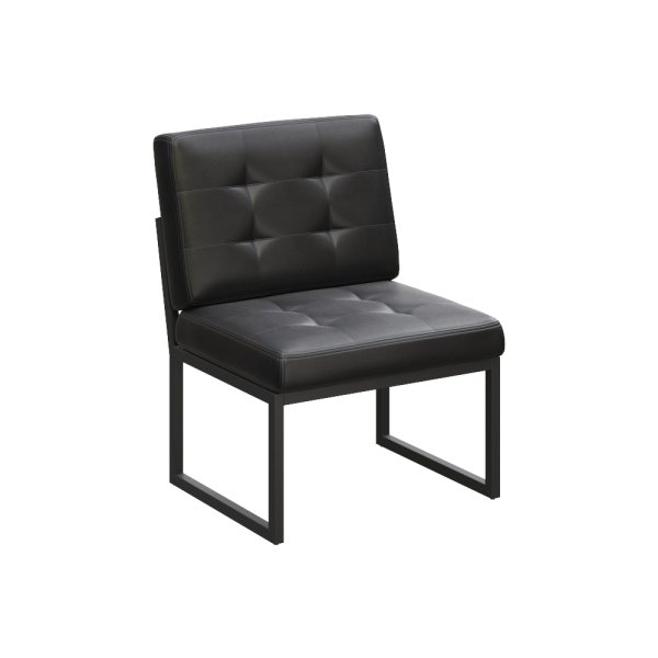 Диван одноместный NLT.D-1 (Oregon 16/Металл Антрацит)