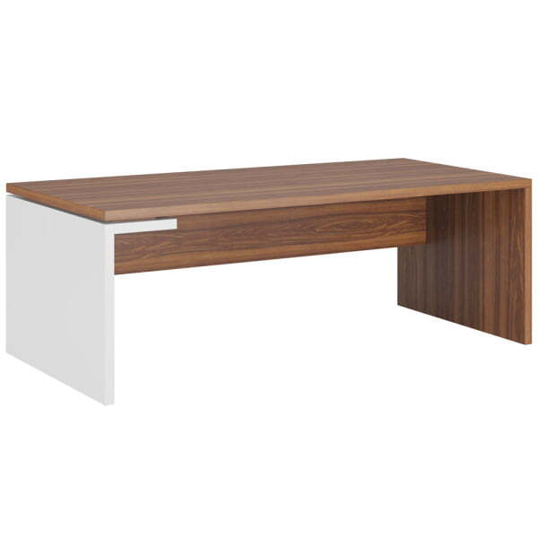 Стол рабочий левый  Zion ZIO28510631 2000x1000x740 (Орех Лион)