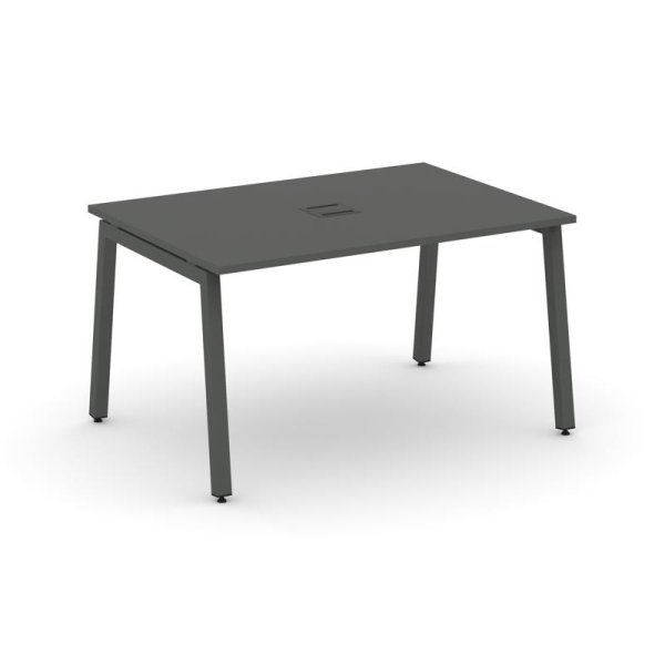 Стол переговорный SN-5A.SPRG-001 (980х980х750) (Антрацит/Металл Антрацит)