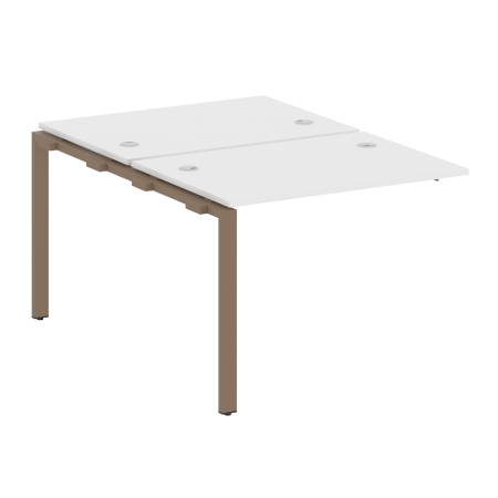 Проходной наборный элемент рабочей станции Metal System Style БП.ПРС-СП-2.1 1000x1475x750 (Белый/Мокко металл)