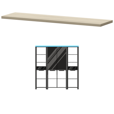 Топ Акцент КТ-76.38 1790x441x38 (Кронберг)